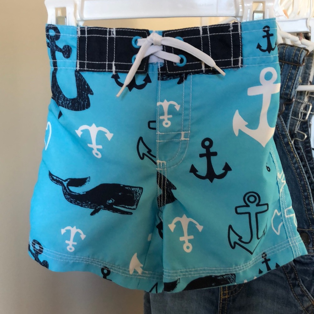 Printed Swim Trunks by Gymboree